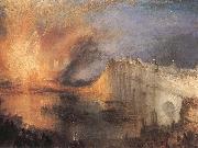 The Burning of the Houses of Parliament J.M.W. Turner
